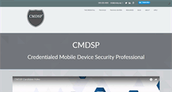 Desktop Screenshot of cmdsp.org